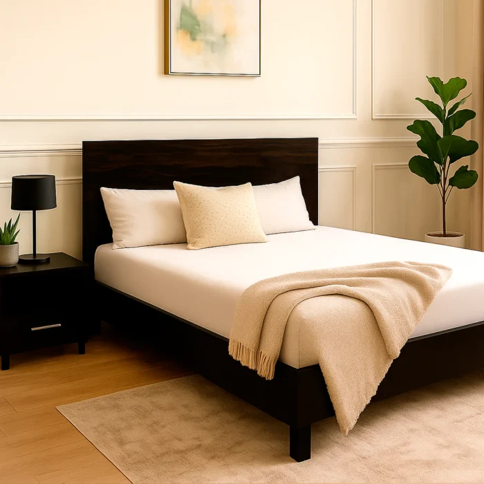 Bed with 2 sides Table delux - Image 1